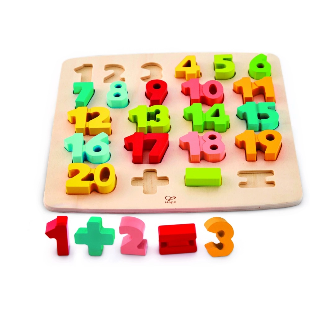 Chunky Number Math Puzzle - 3 +