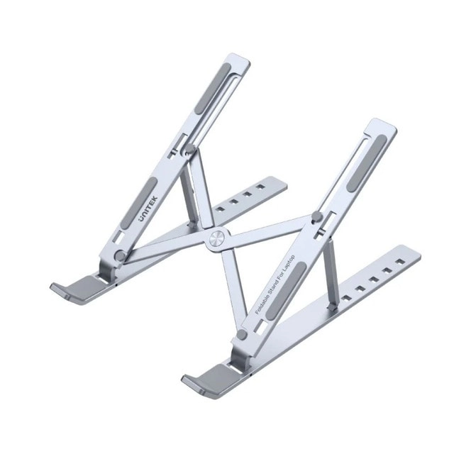 Hypertech Premium Mechanical Foldable Laptop Stand - 6 adjustable levels aluminium-alloy