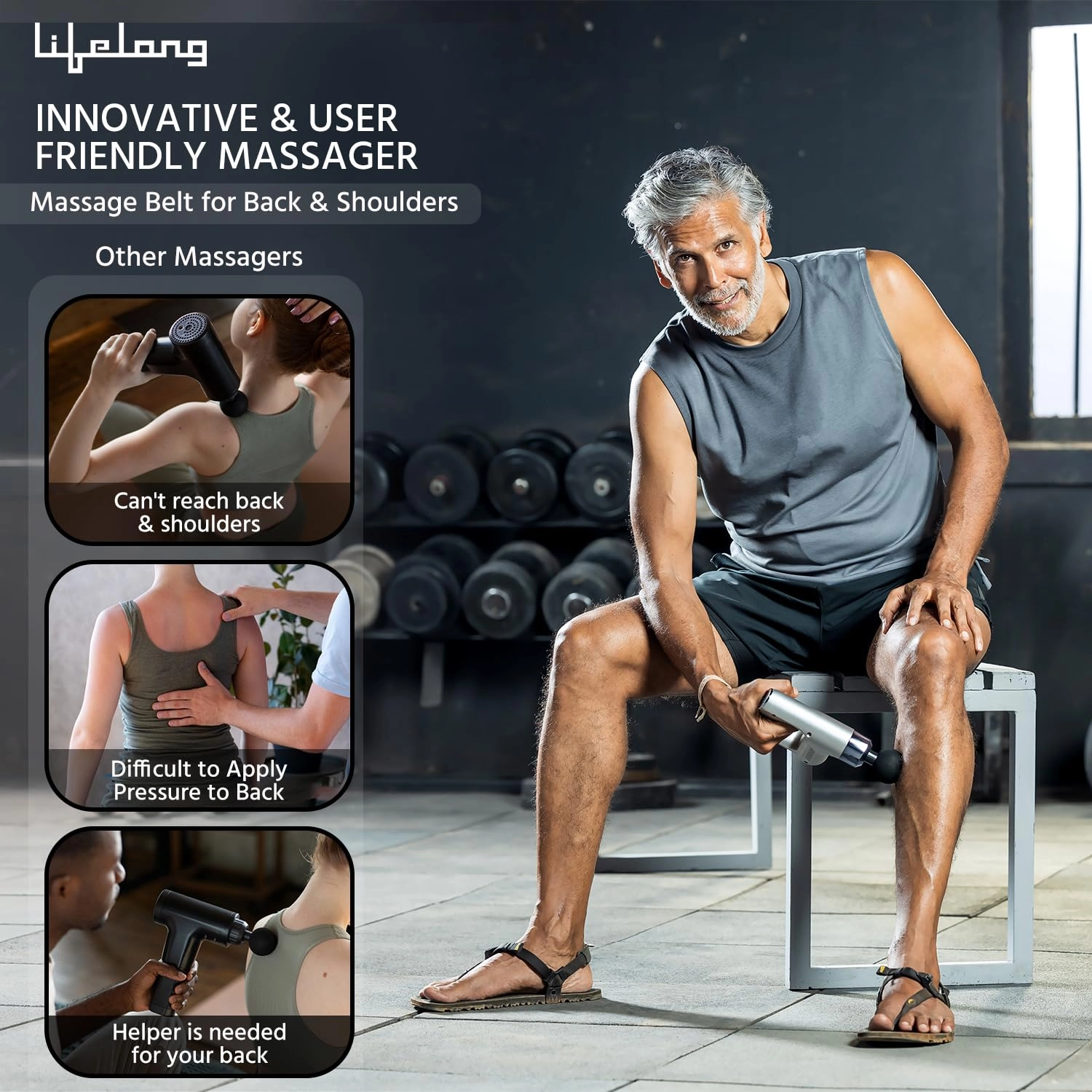 LLGM135 Handheld Massage Gun
