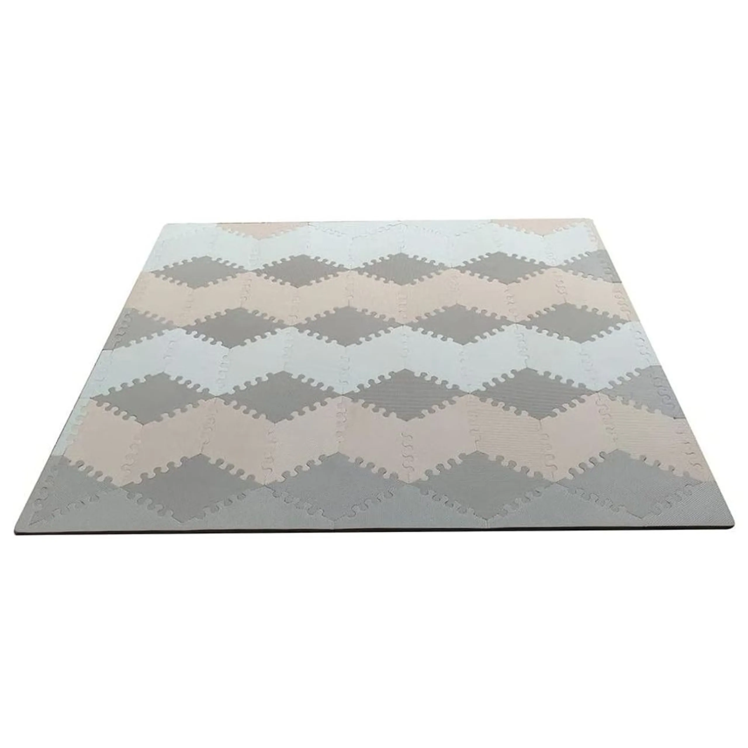 Play Mat Multi-Shape - Peach & Brown 6 months