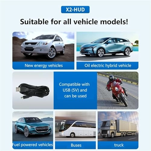 HUD Windshield Speed Projector - GPS HD