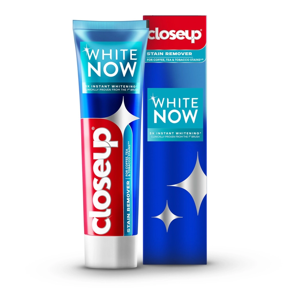 closeup White Now Stain Remover Toothpaste 75ml