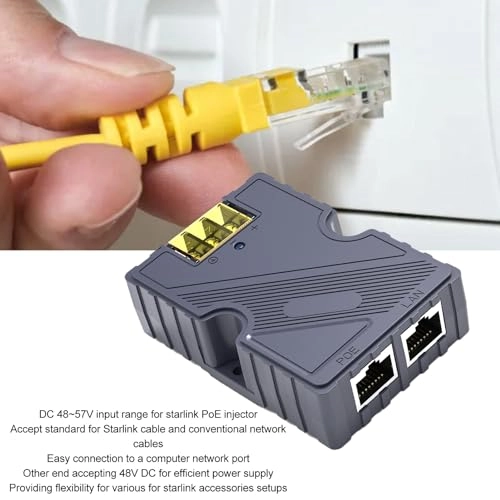 Starlink PoE Injector - DC48-57V 150W 4 10/100/1000Mb/s