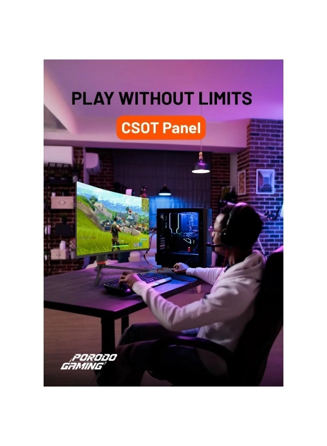 Curved Monitor - 27” 1920×1080