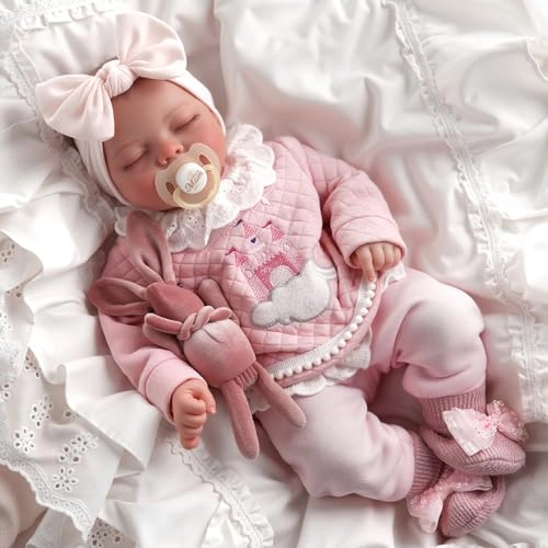 Tero Reborn Baby Doll - 17 Inch Vinyl Cotton Ages 3+