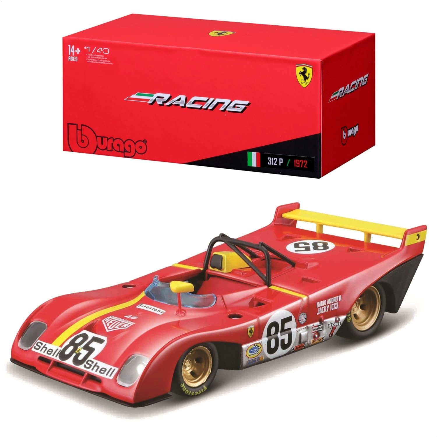 Ferrari 312 P 1972 - 1:43