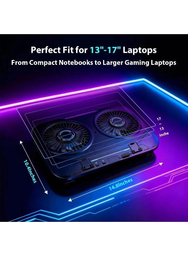 Laptop Cooling Pad - 6 fans 12-18 inch