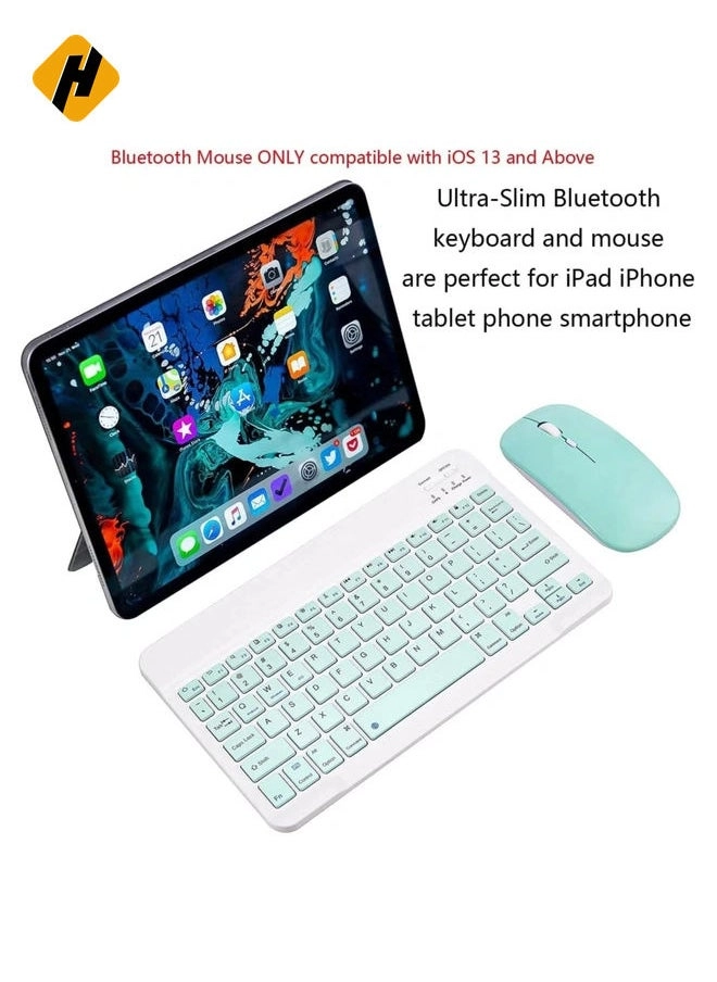 Ultra-Slim Bluetooth Keyboard and Mouse Combo