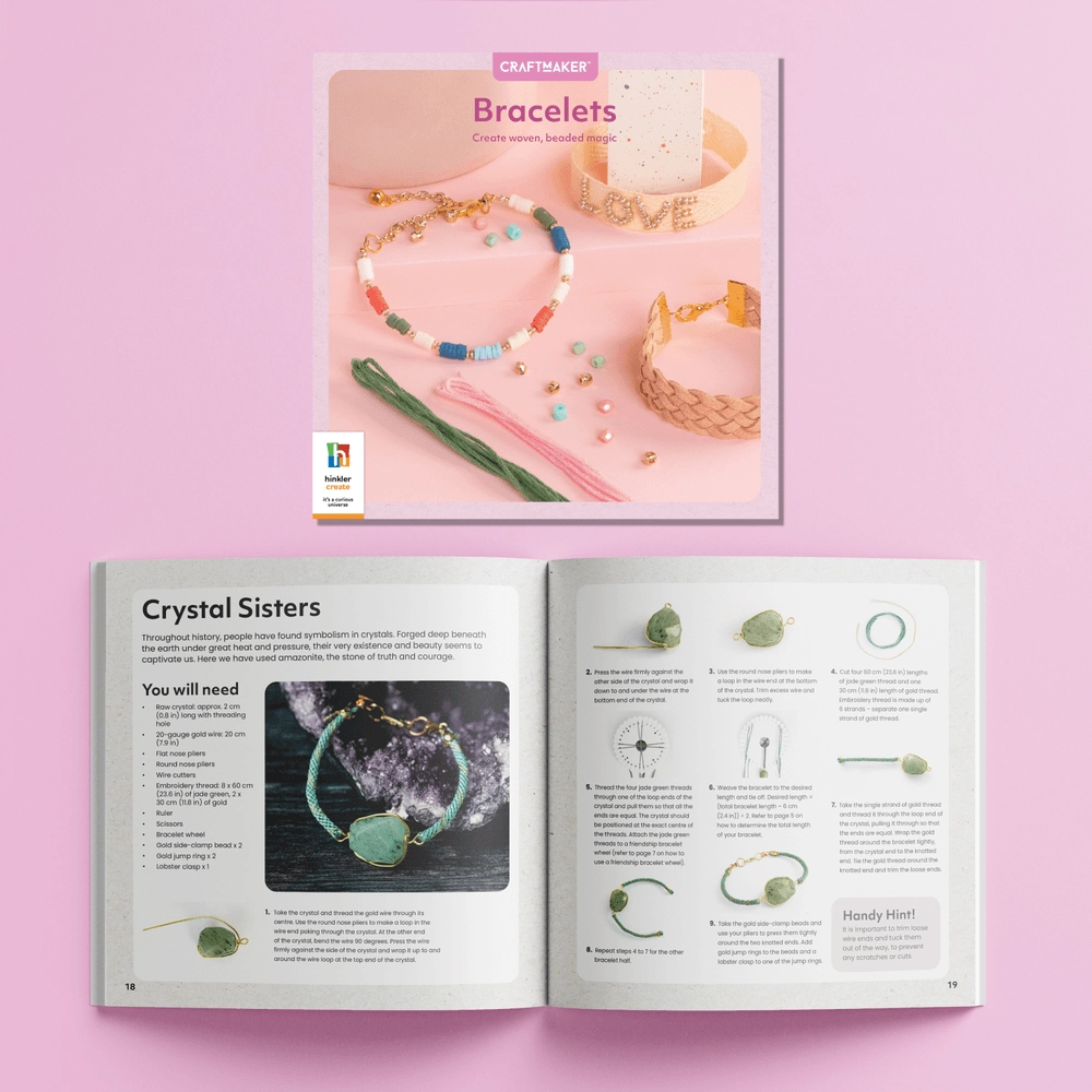 Craft Maker Bracelets Kit - Suitable for 3 years & above