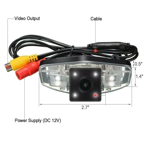 Rear View Camera - 720*540 pixels