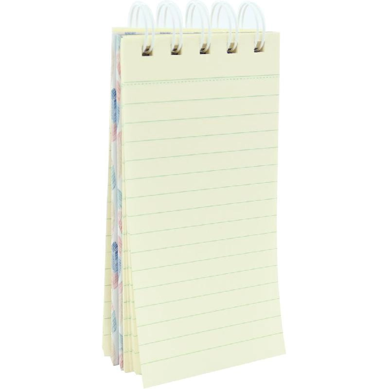 Memo Notebook A7 Spiral - Lined 60 Sheets