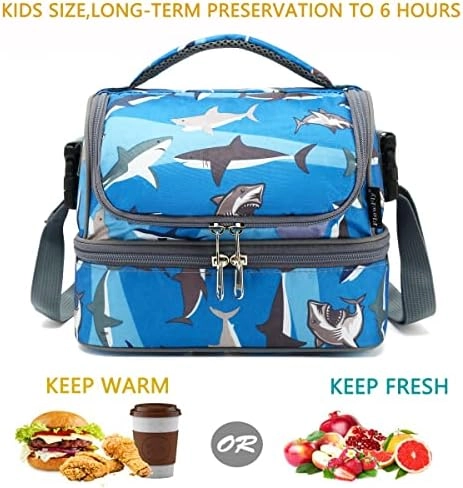 Kids Double Decker Cooler - Shark