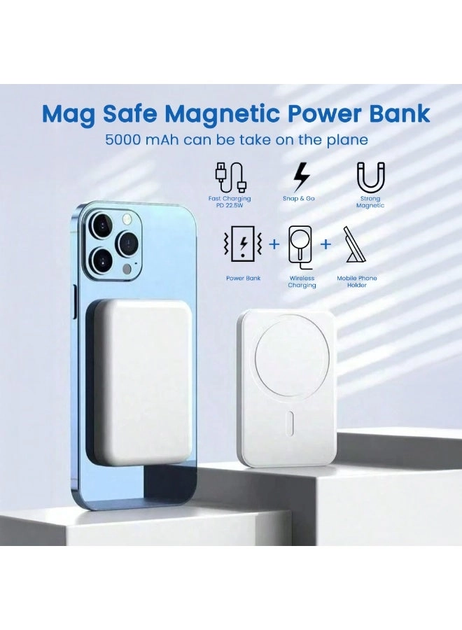 MagSafe Wireless Power Bank - 5000mAh 15W