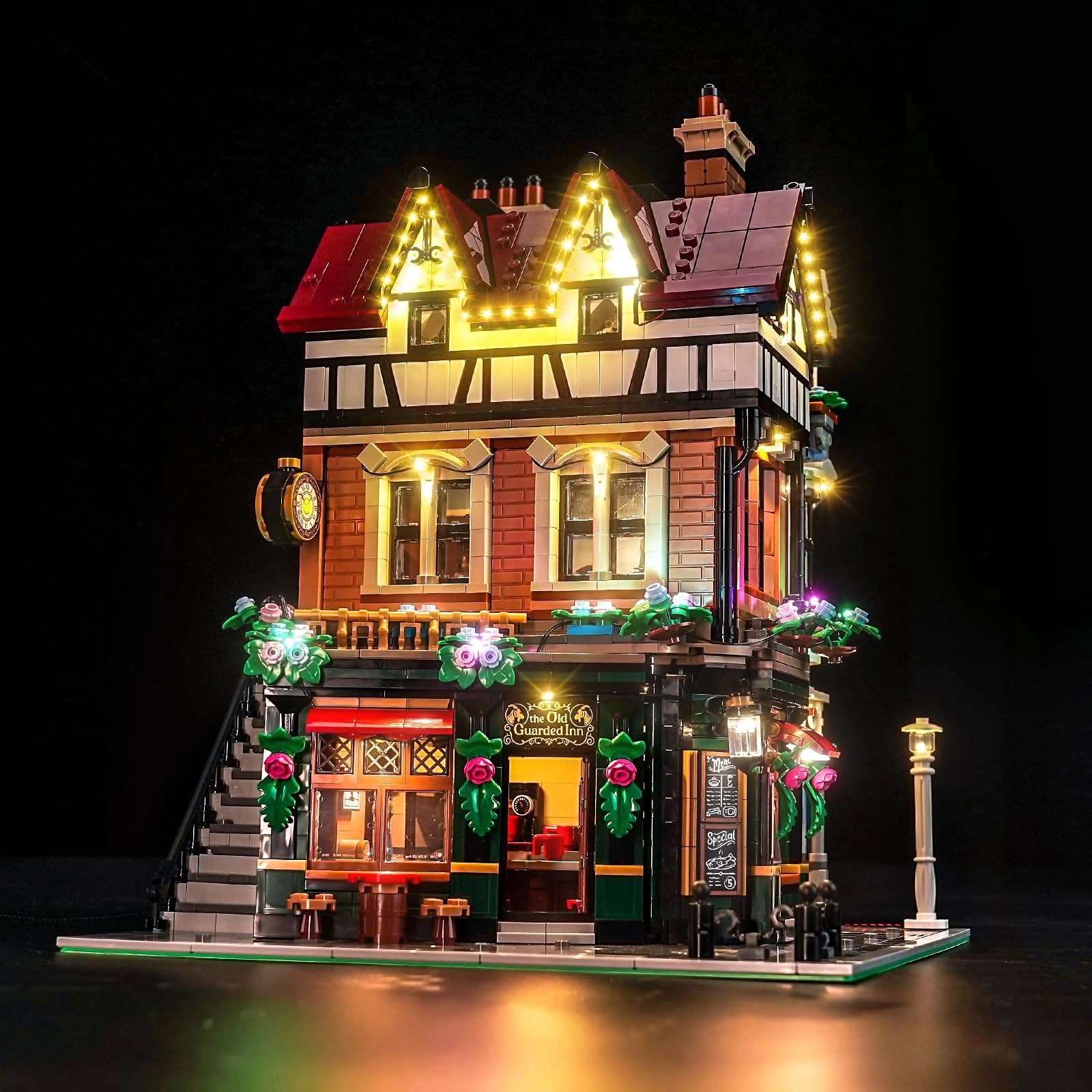 BrightAura Lighting Kit for LEGO Tudor Corner 10350 - Plastic