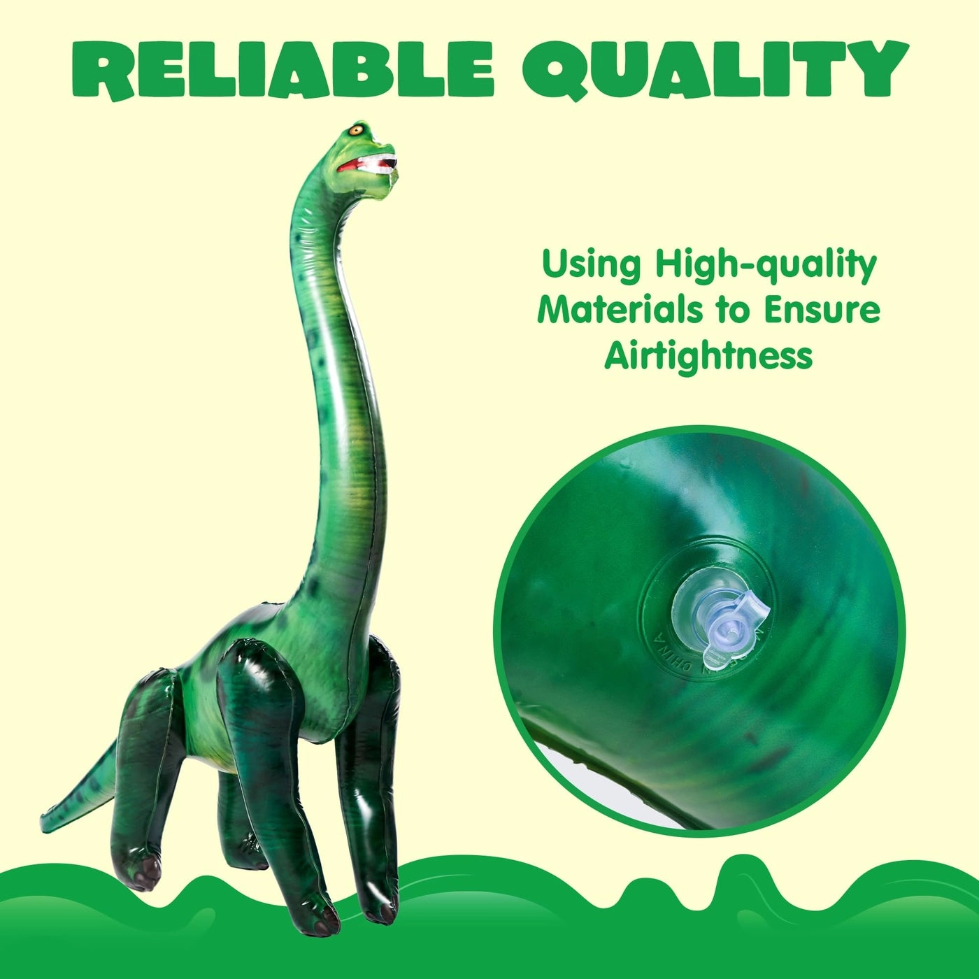 Brachiosaurus Inflatable Dinosaur Toy - Birthday Party