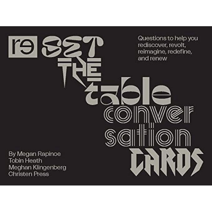 Chronicle Books Reset the Table Conversation Cards - English