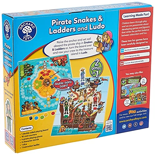 Pirate Snakes and Ladders and Ludo