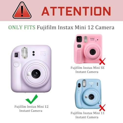 Instax Mini 12 case - Hard Protective