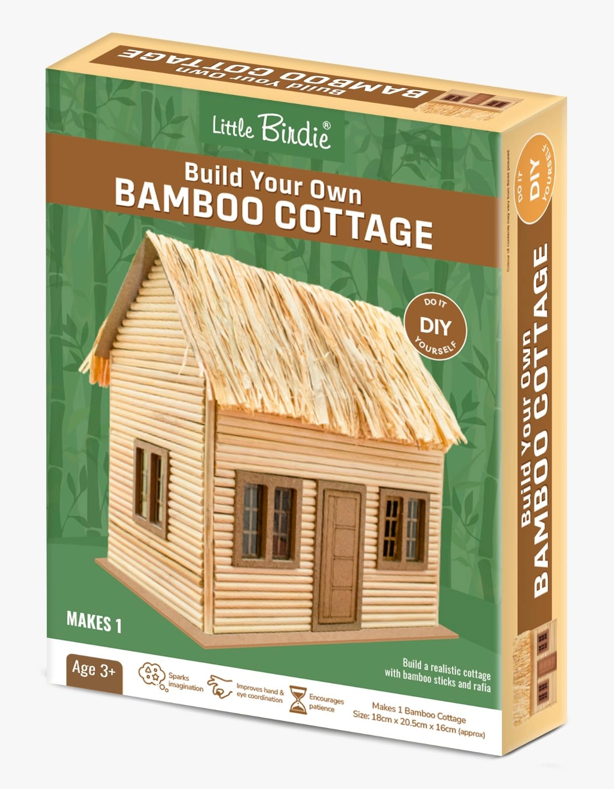 AEC Offshore Trading PVT LTD, AEC Offshore Trading PVT LTD Bamboo Cottage Kit - Bamboo Multicolor
