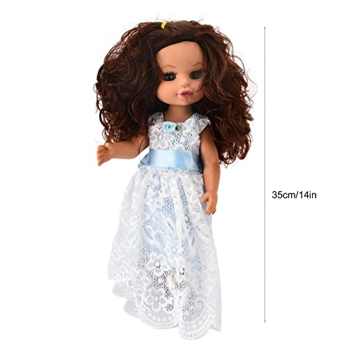 White Girl Doll - 14in cloth