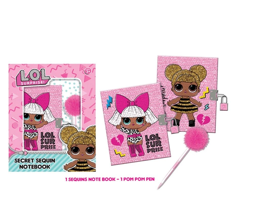 MGA Entertainment Secret Sequin Notebook