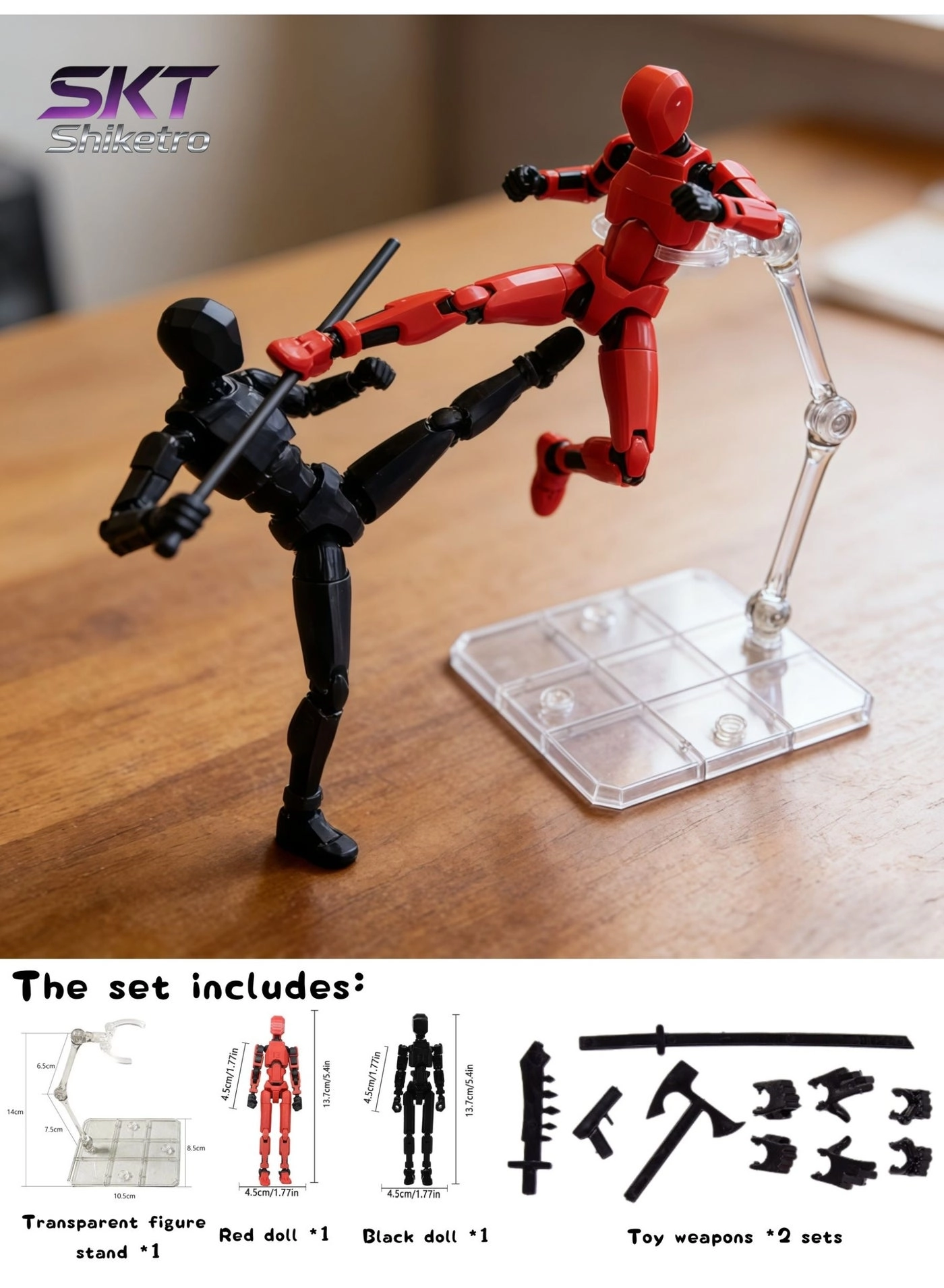 SKT Shiketro Titan 13 + T-Type Robot 13 + Robot 13