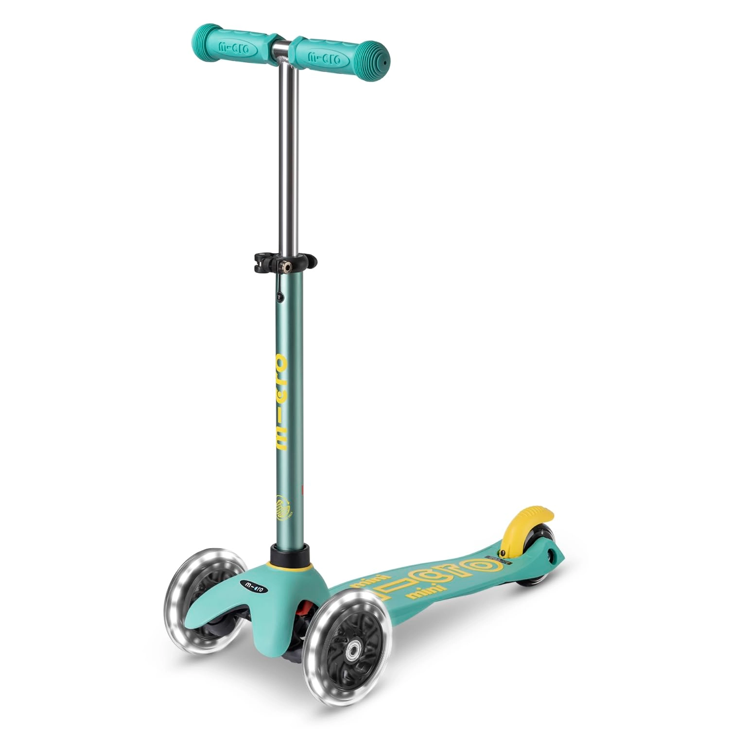 Mini Deluxe 3-Wheel Kick Scooter – 120/85 mm LED