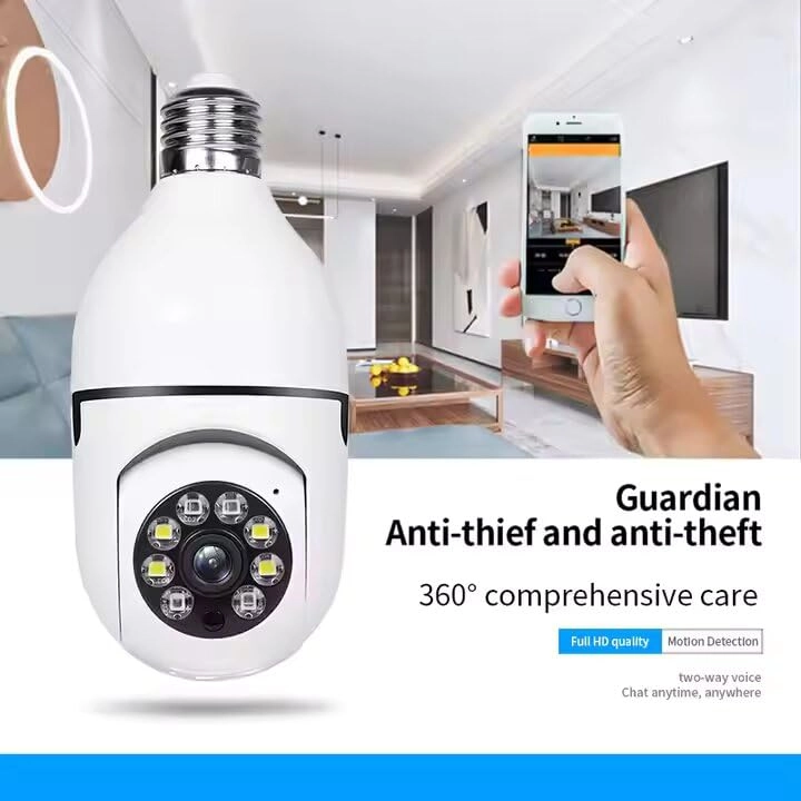 Bulb Light Camera 1080p