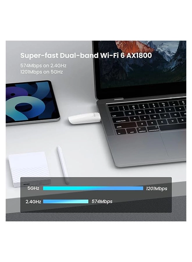 AX1800 - Dual Band USB 3.0 WiFi 6