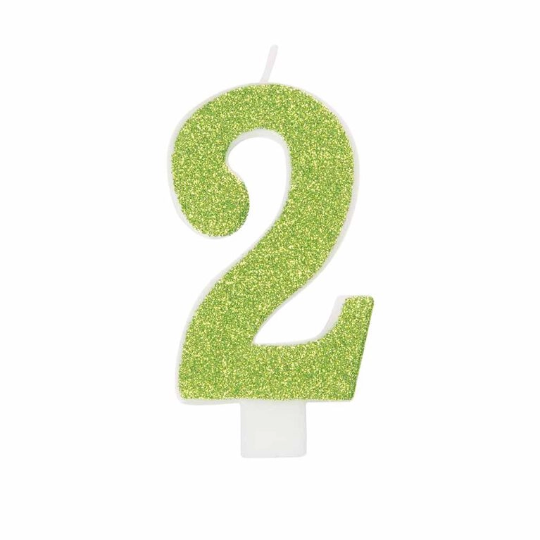 Party Zone Numeral Birthday Candle
