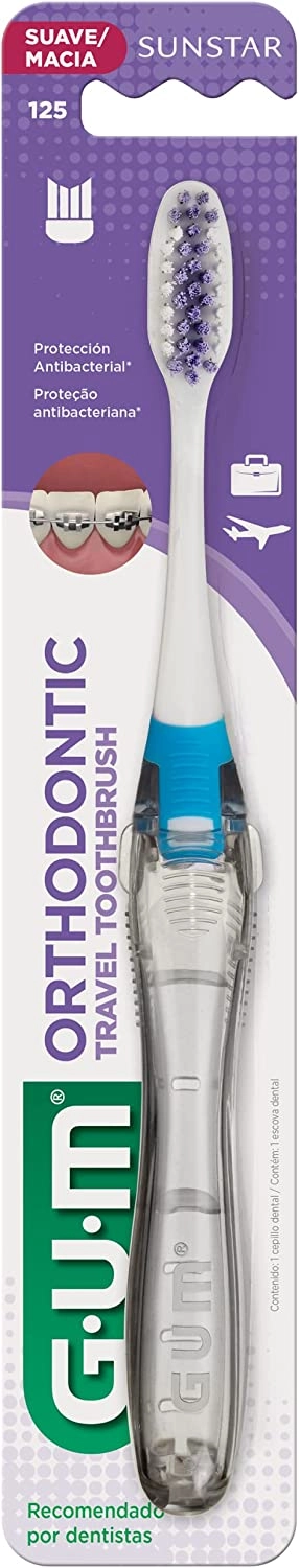 Ortho Travel Toothbrush - Soft