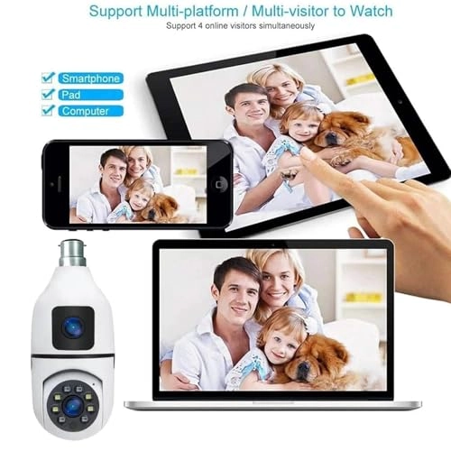 Dual Lens WiFi IP 360° Camera