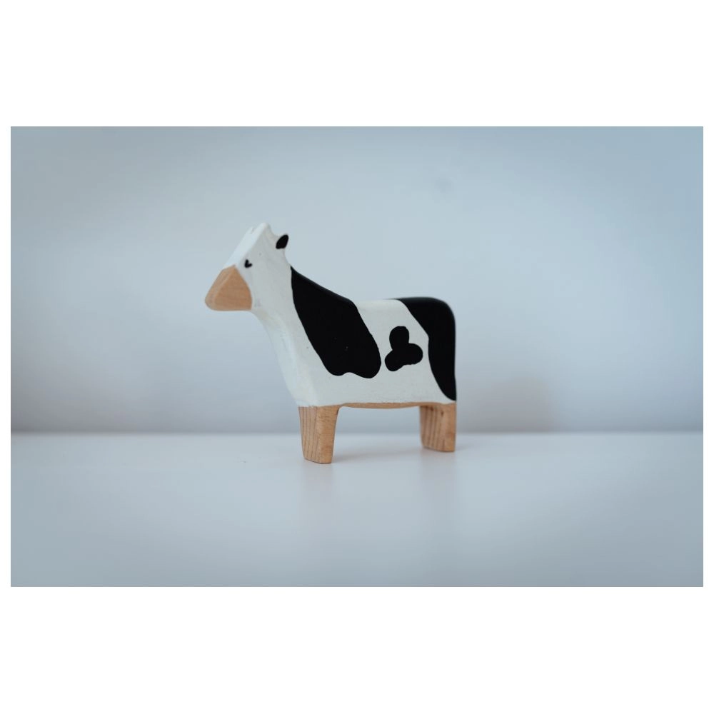 Wooden Farm Animals Set - Suitable for 2 years & above 6pcs