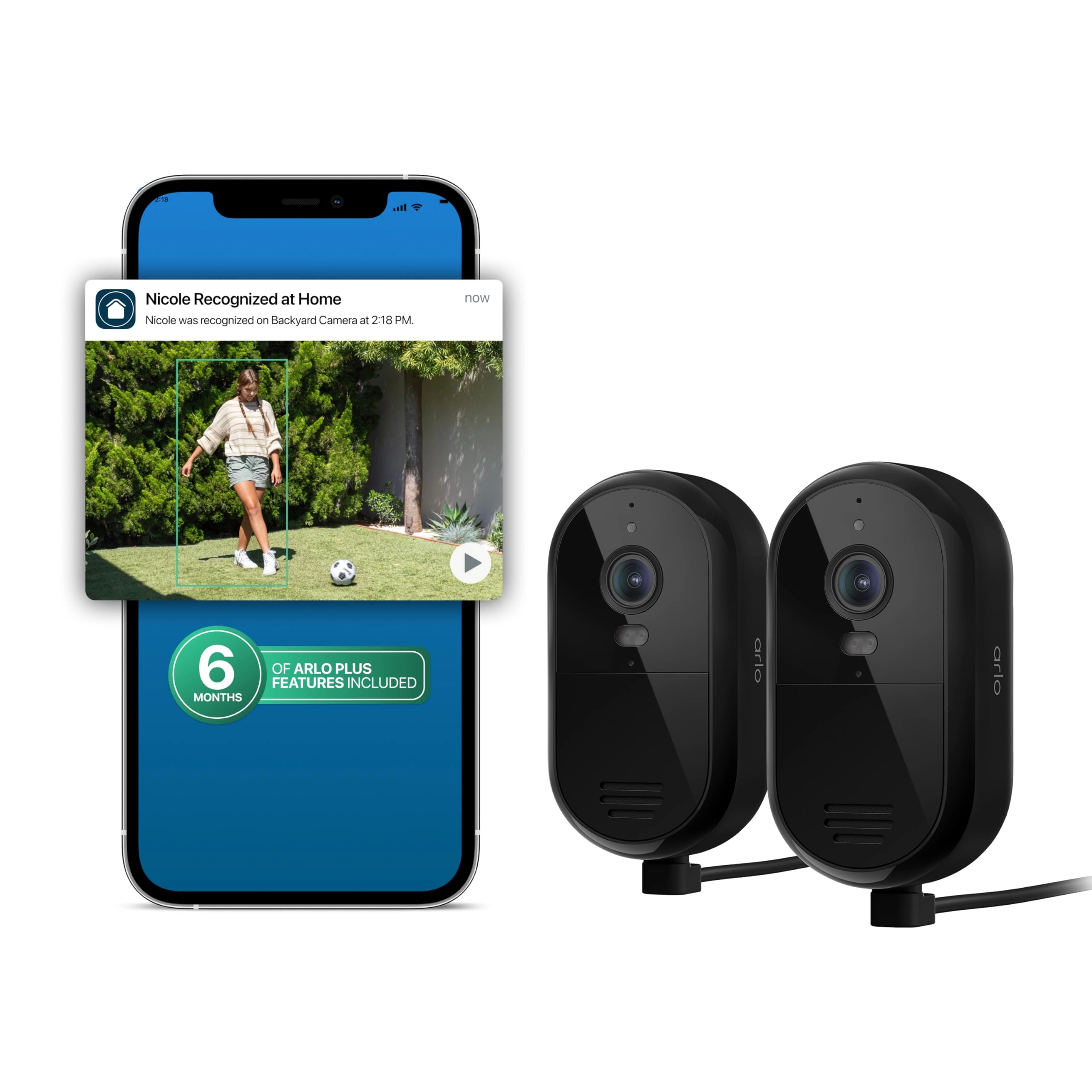 Essential Plug-in Security Camera 2K