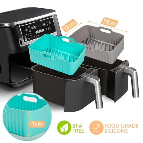 Airfryer Silicone Liners - Silicone 2 Pack