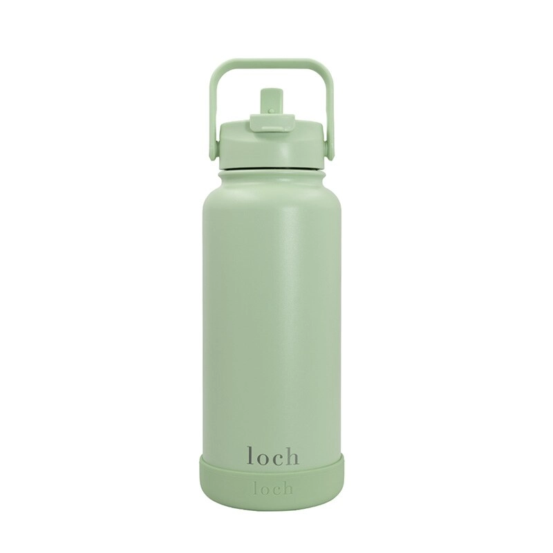 PURE BLUE Insulated Bottle - 2-in-1 Lid Stainless Steel 900 ml