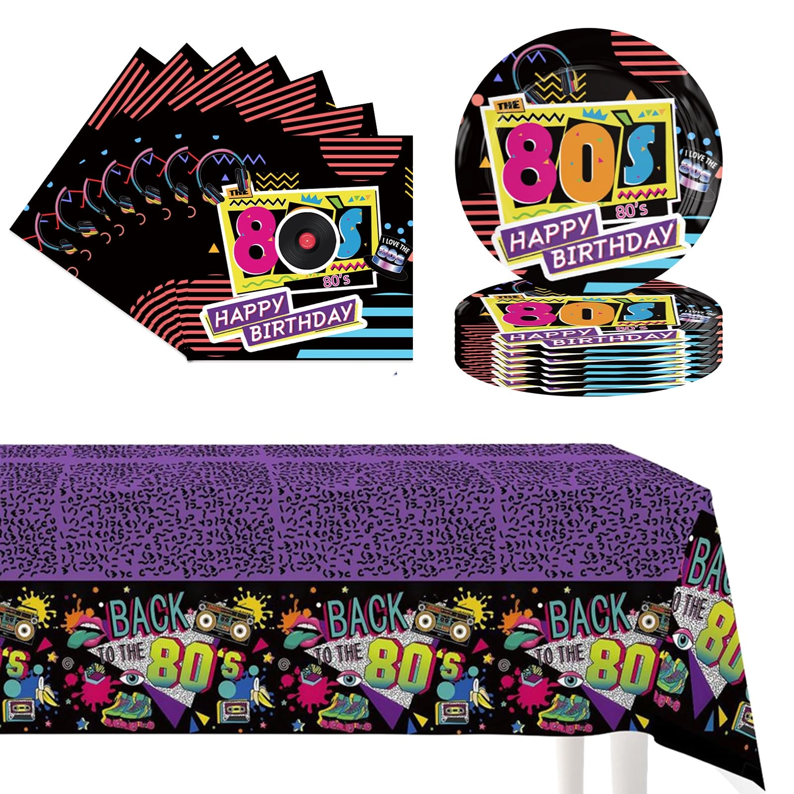 Tableware Set - 37Pcs Birthday