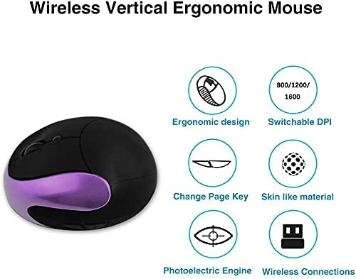 Ergonomic Vertical Mouse - USB