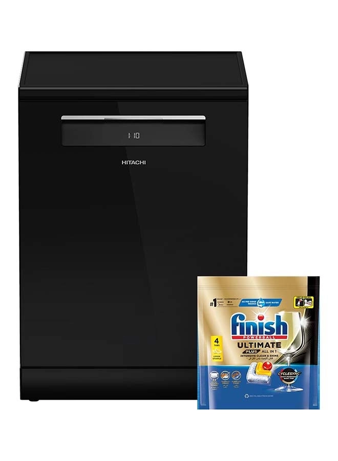 Hitachi HDF-F158CVGB Freestanding Bundle