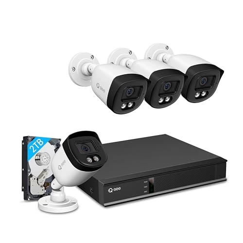 Security Camera System - 4 Cameras 8CH 5MP