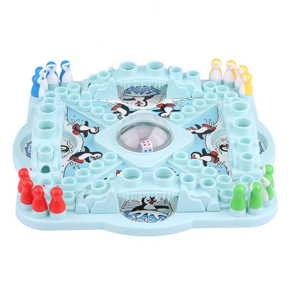 LZECQ Pop 'n Drop Penguins - above 4 years old 16 pieces