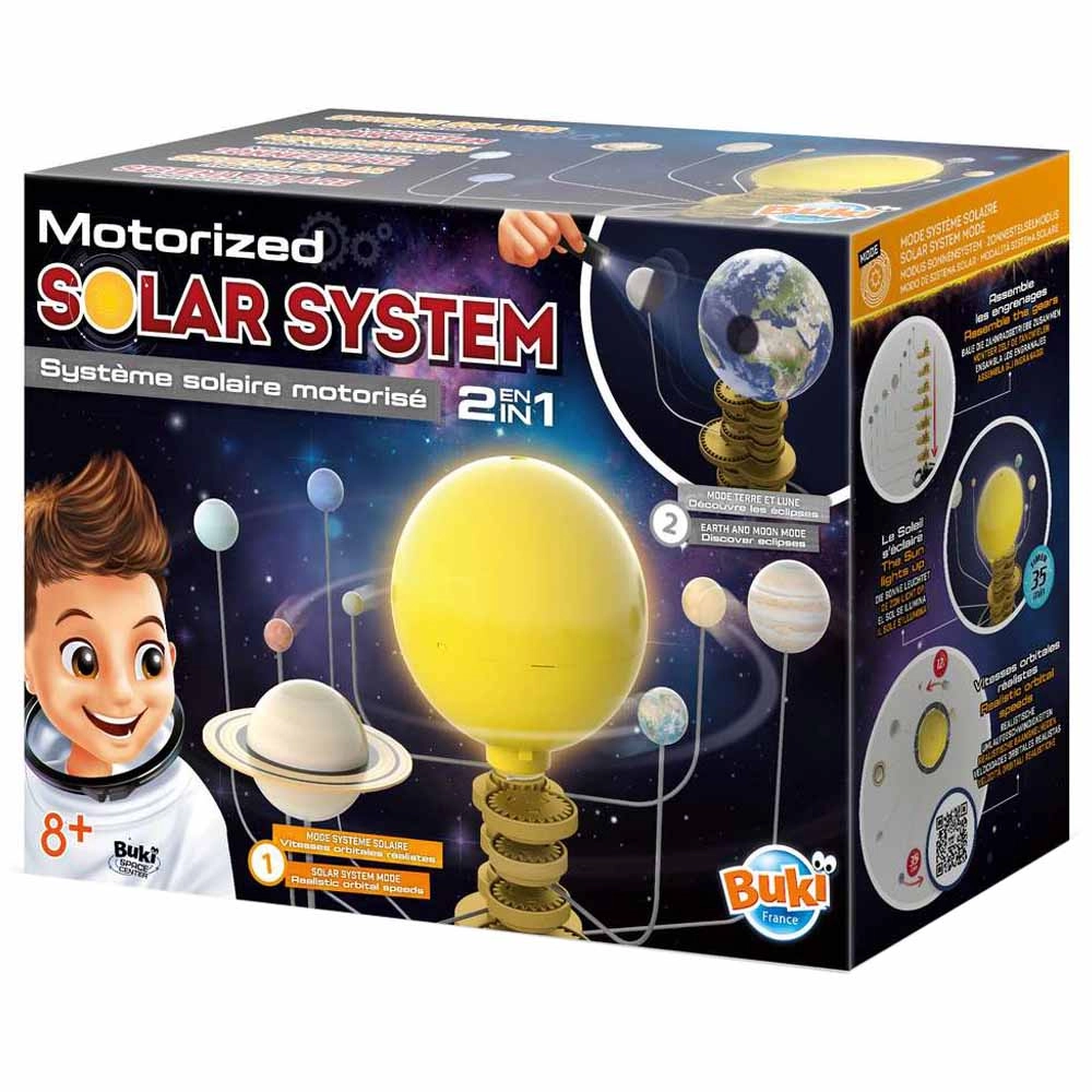 Buki France Motorized Solar System Kit - 8 to 13+ years