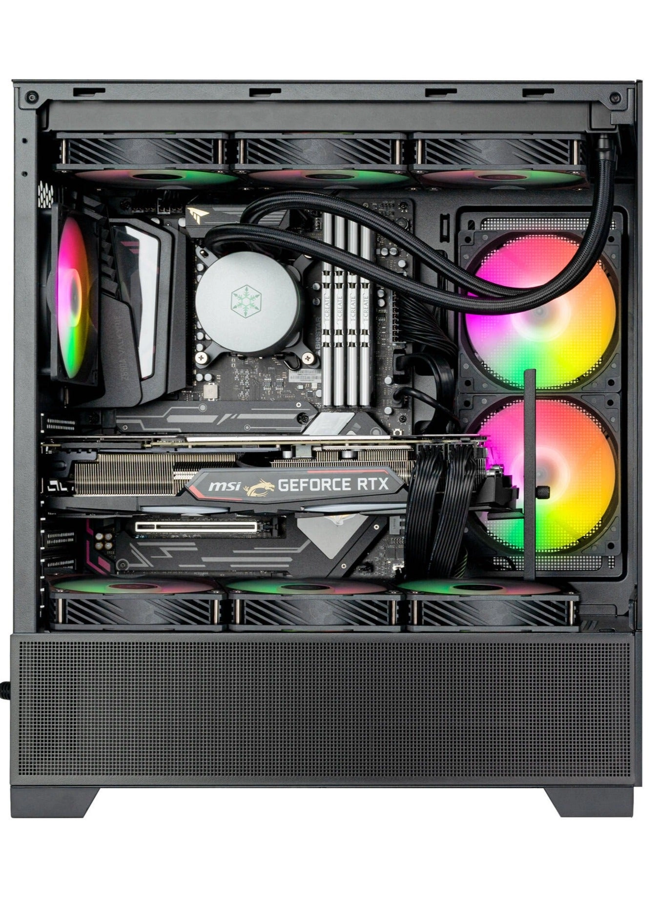 Lucid 05 - 270° panoramic tempered glass Mid Tower