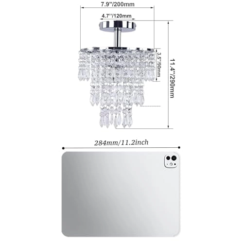 Small Crystal Chandelier