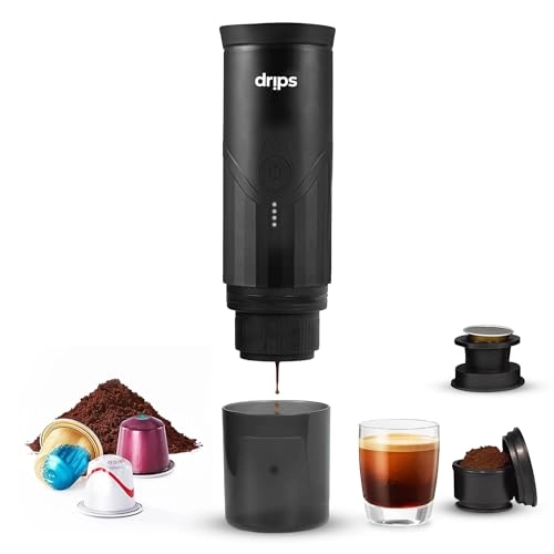 Portable Electric Espresso - 20 Bar 80 Milliliters drips_001