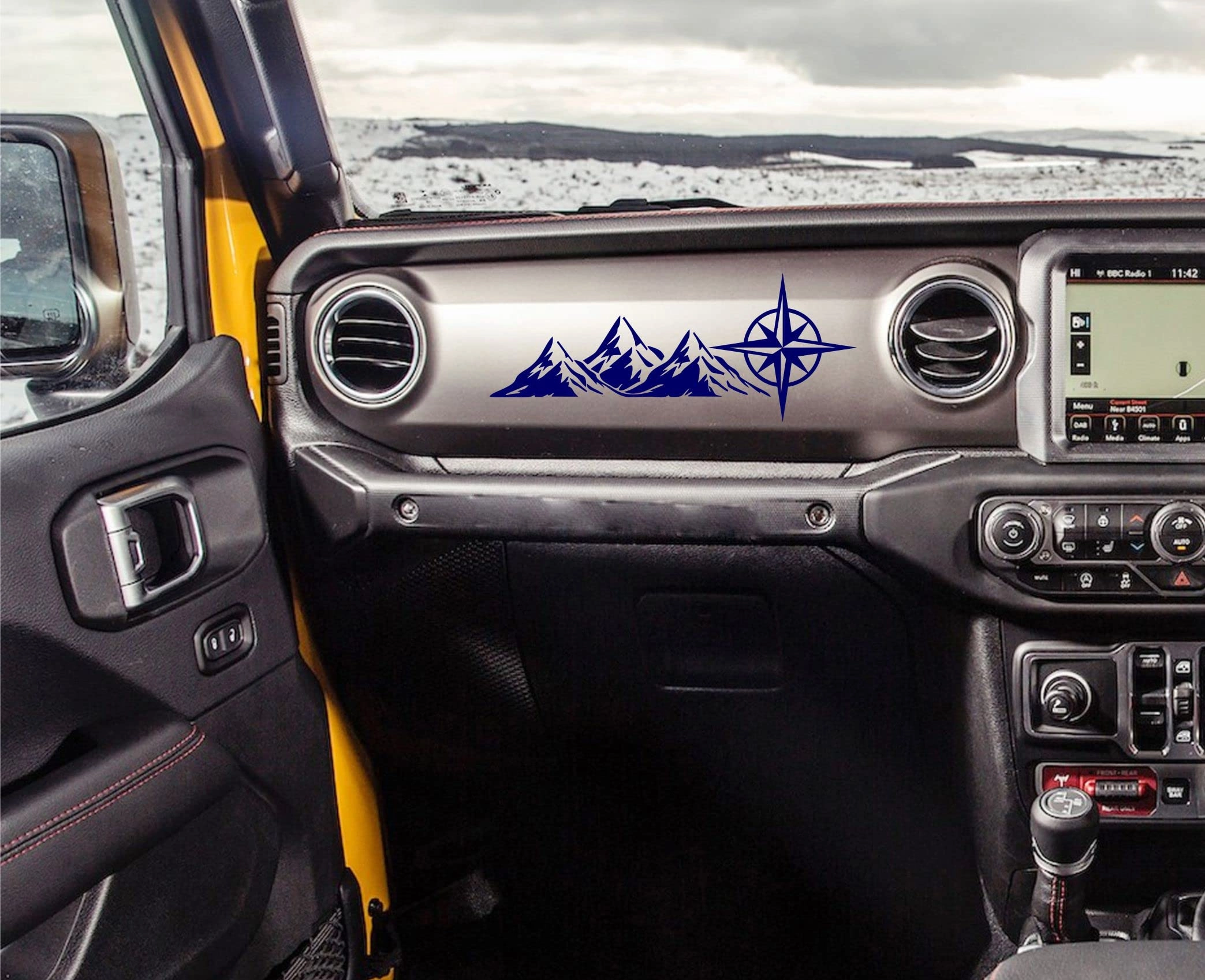 Car Dashboard Stickers