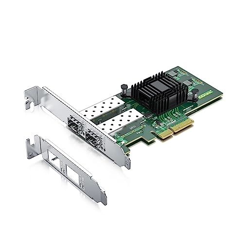 10Gtek Converged Network Adapter - PCIE 2.0 X4 Gigabit Ethernet