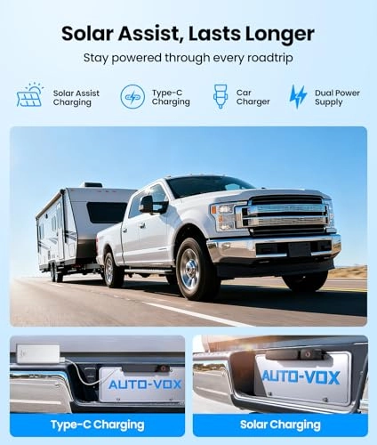 Dual Camera Car Reversing Camera System - Night Vision Wireless 1080p