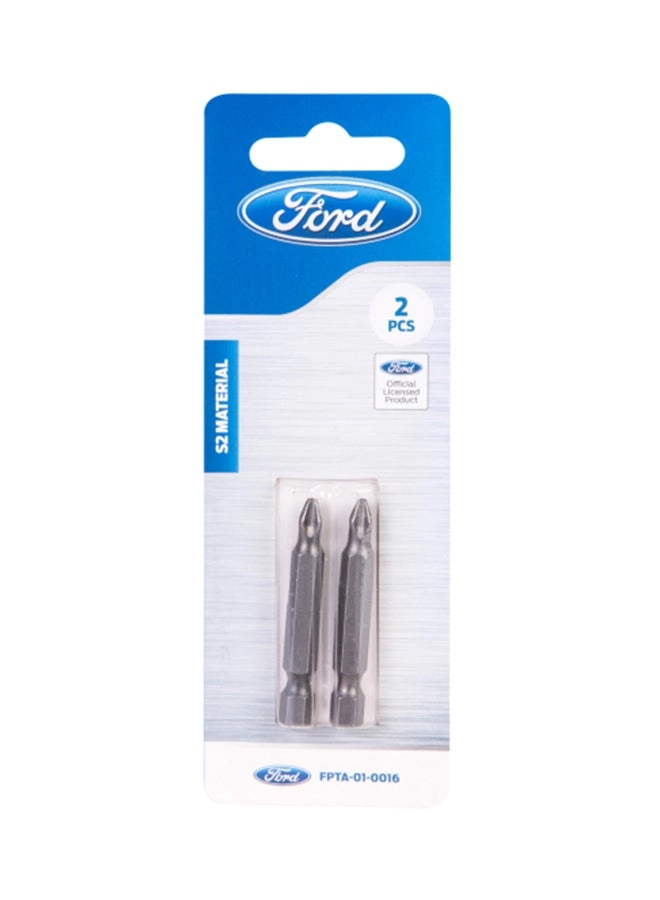 Screw Driving Bits - Pack of 2 25mm Silver