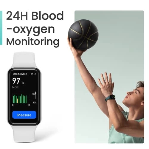 Band 7 - 18-Day Battery Life 1.47”AMOLED Display Alexa Built-in